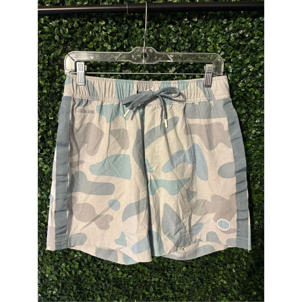 BEARDED GOAT INLAND SWIM TRUNKS IN ECHOLS PRINT SIZE 30